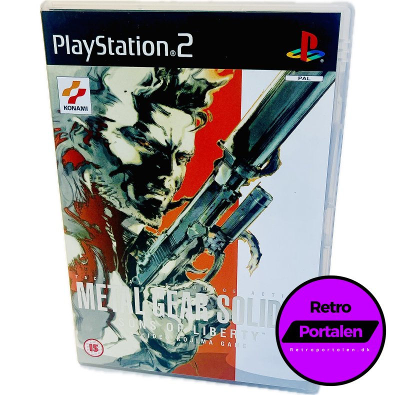 Metal Gear Solid 2: Sons Of Liberty (Med Bonus Disc) (PS2)