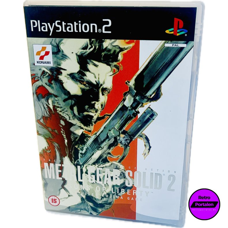 Metal Gear Solid 2: Sons Of Liberty (Med Bonus Disc) (PS2)