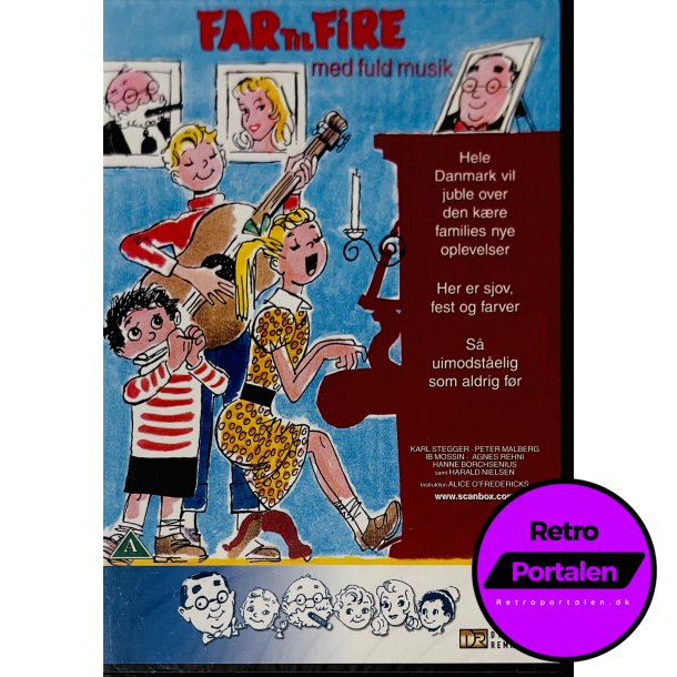 Far Til Fire Med Fuld Musik (NY) (DVD)