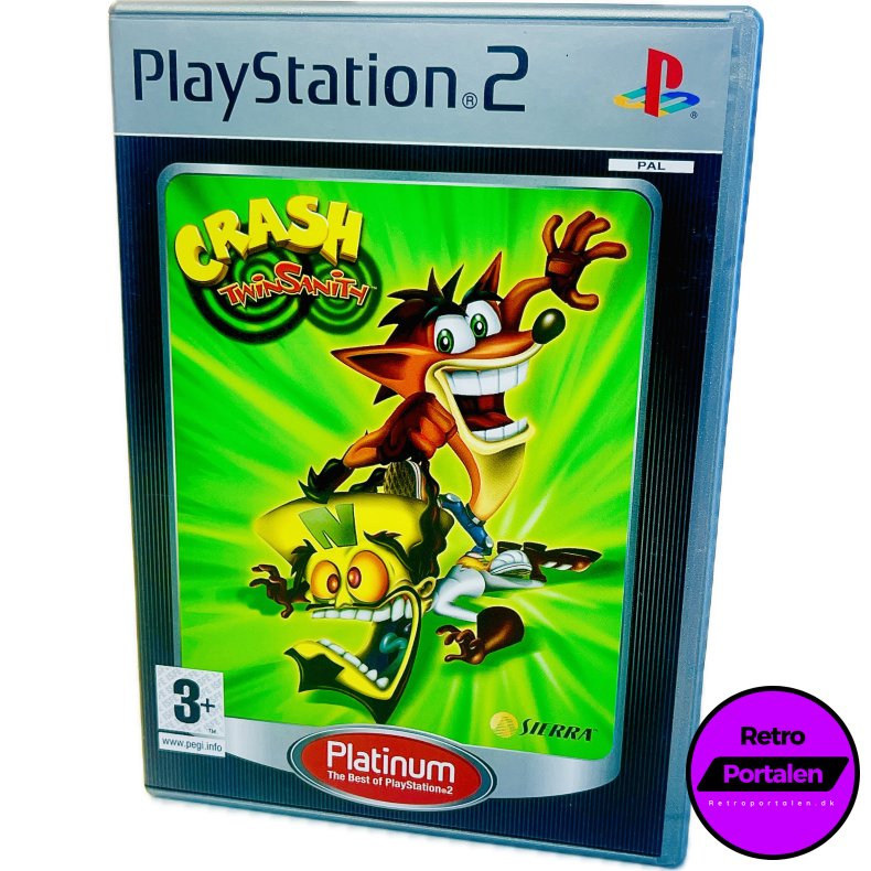 Crash Twinsanity (Platinum) (PS2)