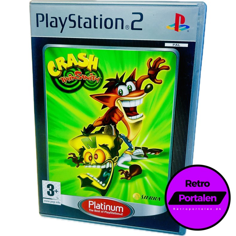 Crash Twinsanity (Platinum) (PS2)