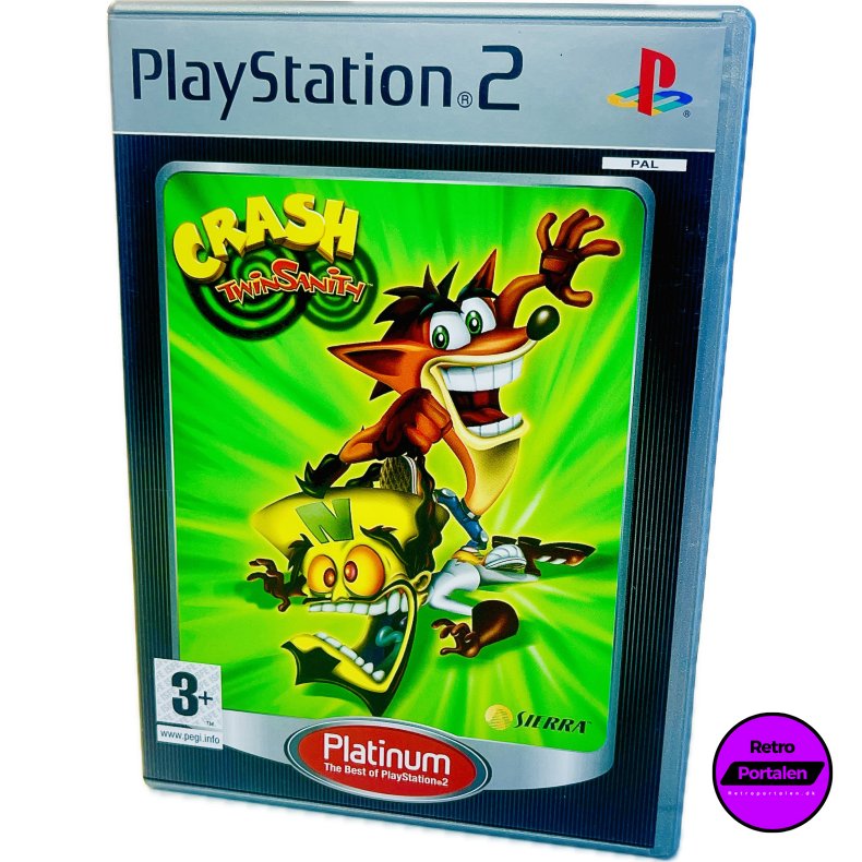 Crash Twinsanity (Platinum) (PS2)