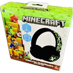 OTL Minecraft Wireless Headphones With Led Light/Lights And Sounds (NY) (5055371629089)