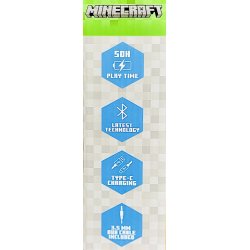 OTL Minecraft Wireless Headphones With Led Light/Lights And Sounds (NY) (5055371629089)