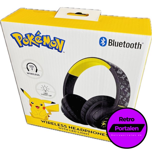 OTL Pikachu Wireless Headphones With Led Light/Lights And Sound (NY) (5055371629904)