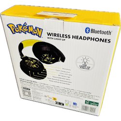 OTL Pikachu Wireless Headphones With Led Light/Lights And Sound (NY) (5055371629904)