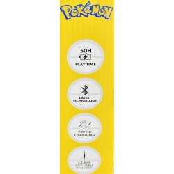 OTL Pikachu Wireless Headphones With Led Light/Lights And Sound (NY) (5055371629904)