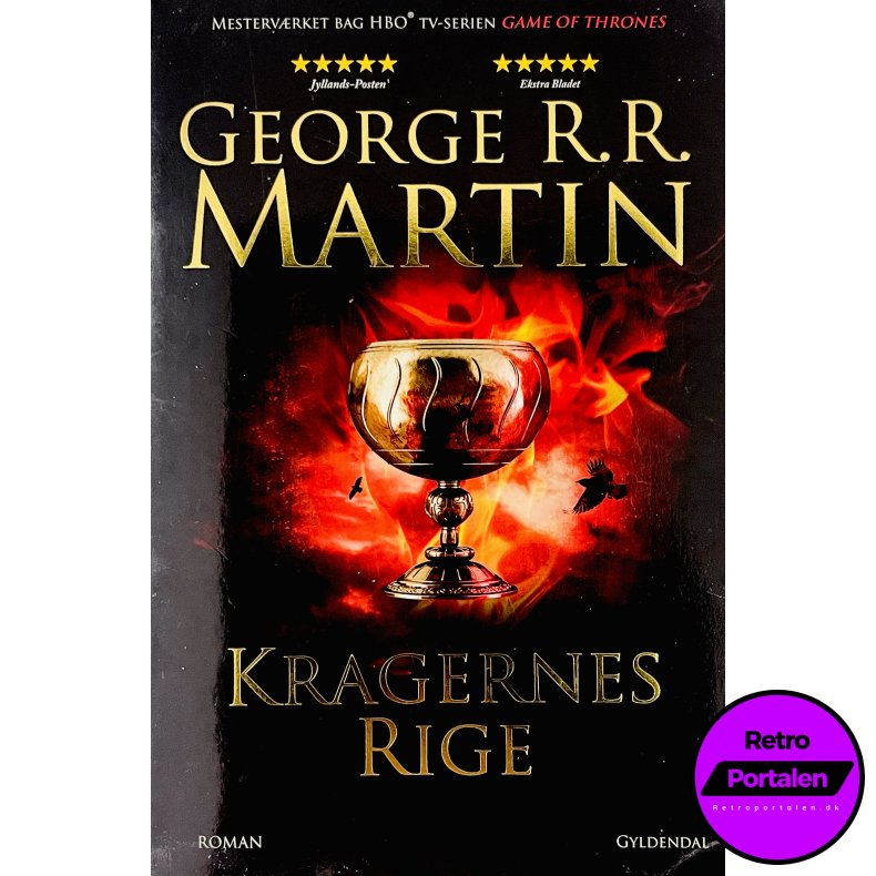 George R. R. Martin: Kragernes Rige (Gyldendal) (Dansk)