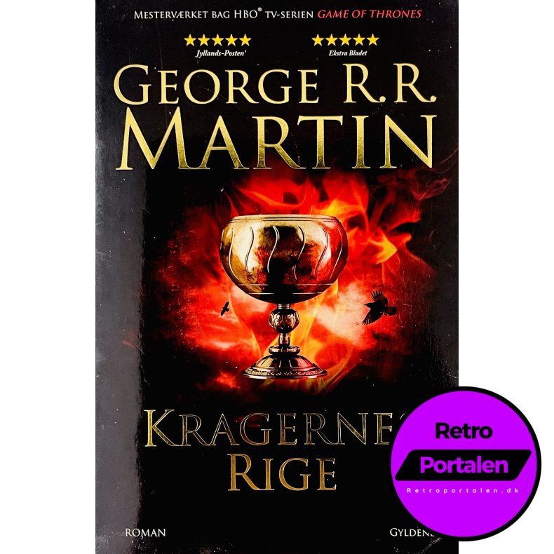 George R. R. Martin: Kragernes Rige (Gyldendal) (Dansk)
