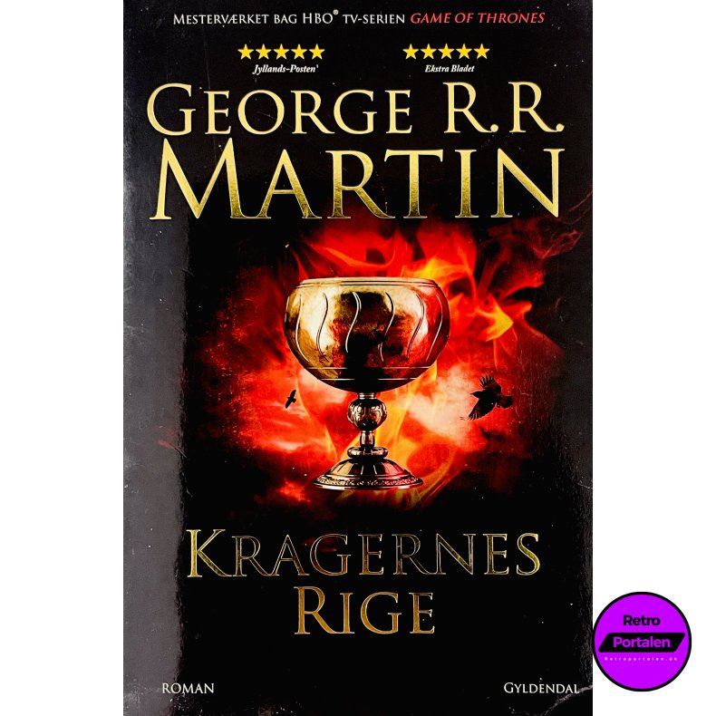 George R. R. Martin: Kragernes Rige (Gyldendal) (Dansk)