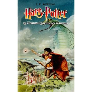 Harry Potter Og Hemmelighedernes Kammer Nr. 2 (Gyldendals Bogklubber) (J. K. Rowling) (Dansk)