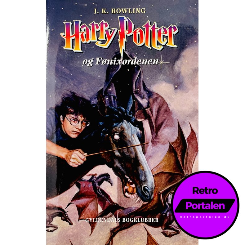 Harry Potter Og F�nixordenen Nr. 5 (Gyldendals Bogklubber) (J. K. Rowling) (Dansk)