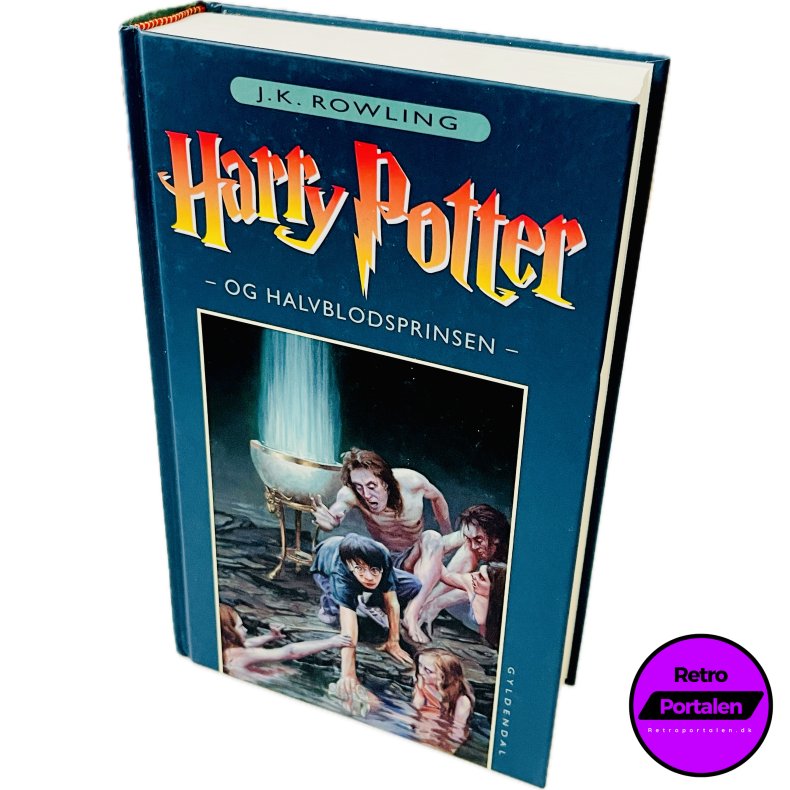 Harry Potter Og Halvblodsprinsen Nr. 6 (Gyldendal) (J. K. Rowling) (Dansk)