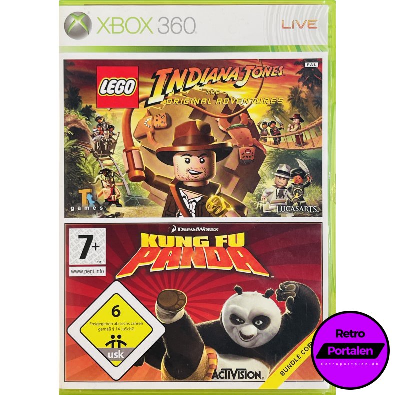LEGO Indiana Jones + Kung Fu Panda (Xbox 360)