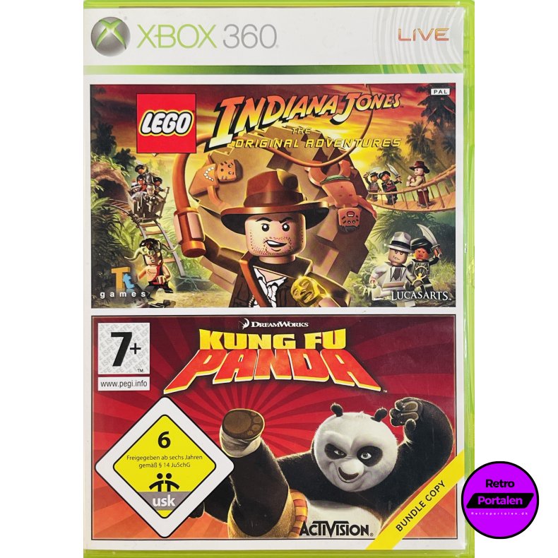 LEGO Indiana Jones + Kung Fu Panda (Xbox 360)