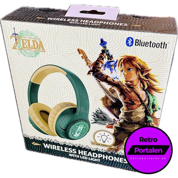 OTL Legend Of Zelda Wireless Headphones With Led Light/Lights And Sound (NY) (5055371627146)