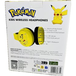 OTL Pokemon Pikachu Core Wireless Headphones (Bluetooth) Lights And Sound (NY) (5055371628754)