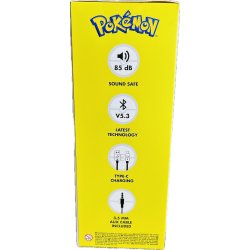 OTL Pokemon Pikachu Core Wireless Headphones (Bluetooth) Lights And Sound (NY) (5055371628754)