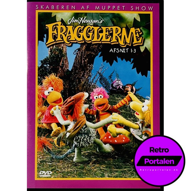 Fragglerne Afsnit 1 - 3 (Jim Hensons) (DVD)