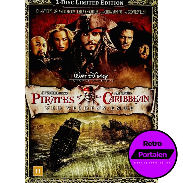 Pirates Of The Caribbean: Ved Verdens Ende (2-Disc Limited Edition) (DVD)