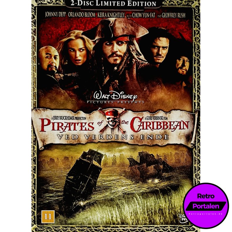 Pirates Of The Caribbean: Ved Verdens Ende (2-Disc Limited Edition) (DVD)