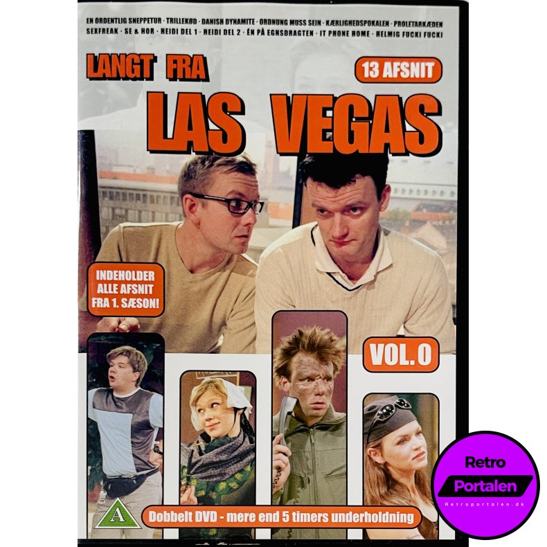 Langt Fra Las Vegas Vol. 0 (13 Afsnit) (DVD)