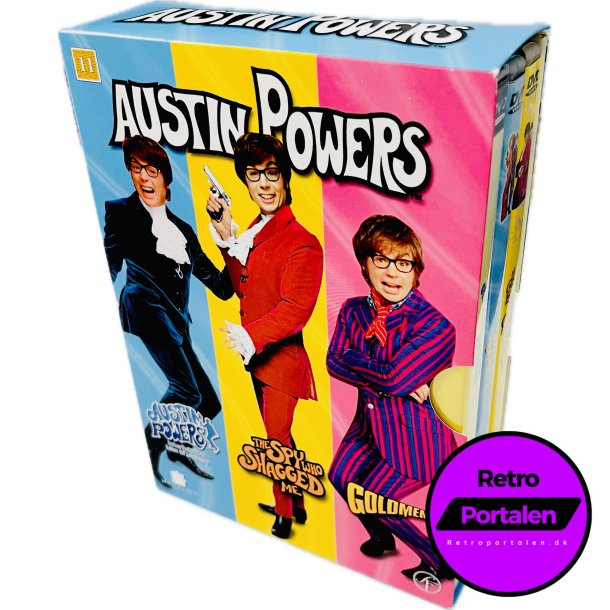 Austin Powers (Boks med 3 film) (DVD)