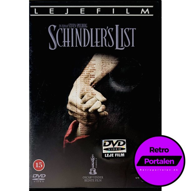 Schindlers List (Steven Spielberg) (DVD)