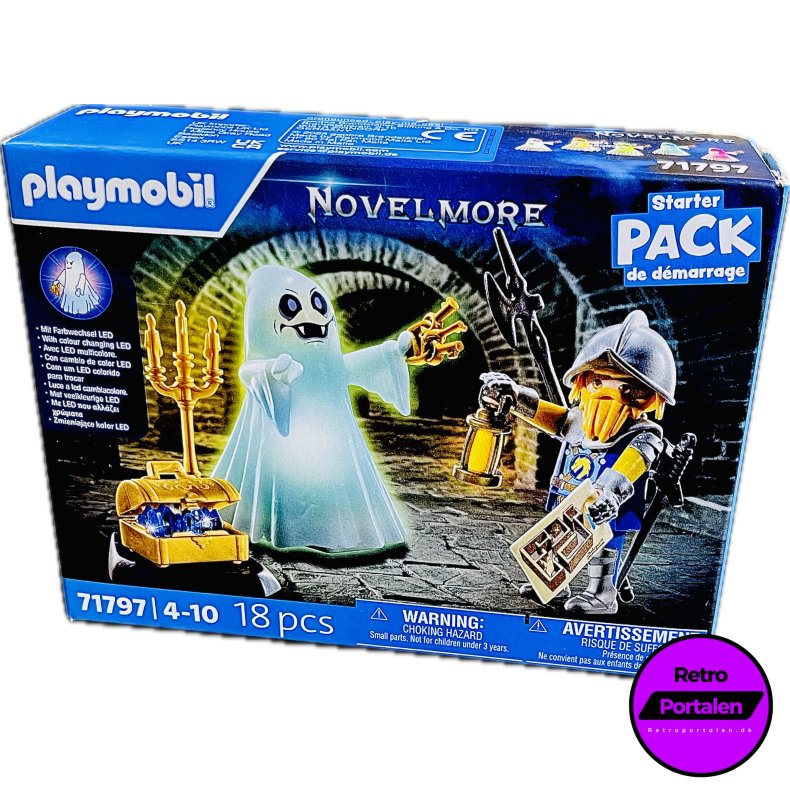 Playmobil: Starter Pack Ghost And Novelmore Knight (Model: 71797) (4008789717979) (NY)