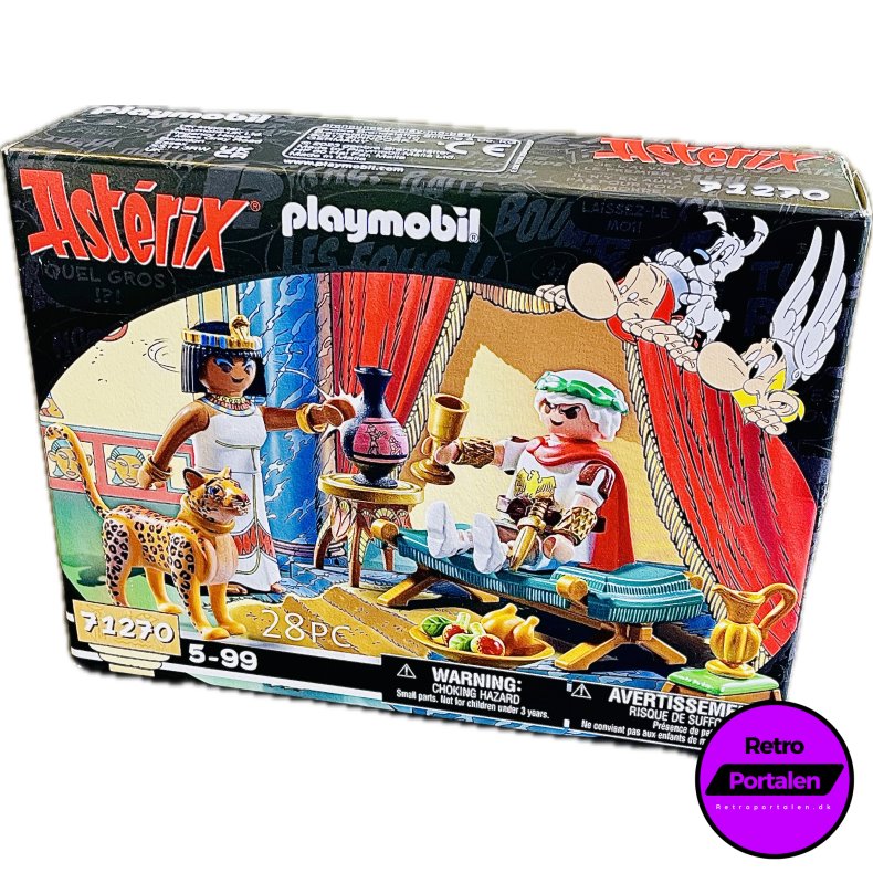 Playmobil: Caesar And Cleopatra (Asterix) (Model: 71270) (4008789712707) (NY)
