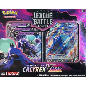 Pokmon League Battle Deck: Shadow Rider Calyrex VMAX (NY) (Pro: 290-85042)