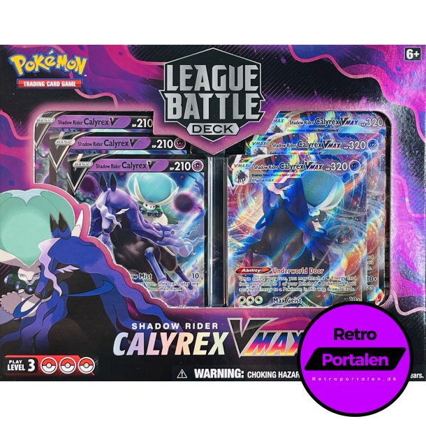 Pokmon League Battle Deck: Shadow Rider Calyrex VMAX (NY) (Pro: 290-85042)