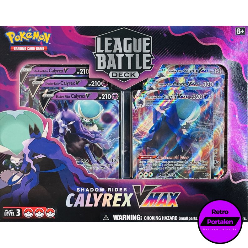 Pokmon League Battle Deck: Shadow Rider Calyrex VMAX (NY) (Pro: 290-85042)