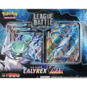 Pokmon League Battle Deck: ICE Rider Calyrex VMAX (NY) (Pro: 290-85042)