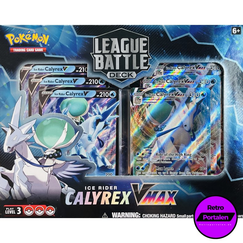 Pokmon League Battle Deck: ICE Rider Calyrex VMAX (NY) (Pro: 290-85042)