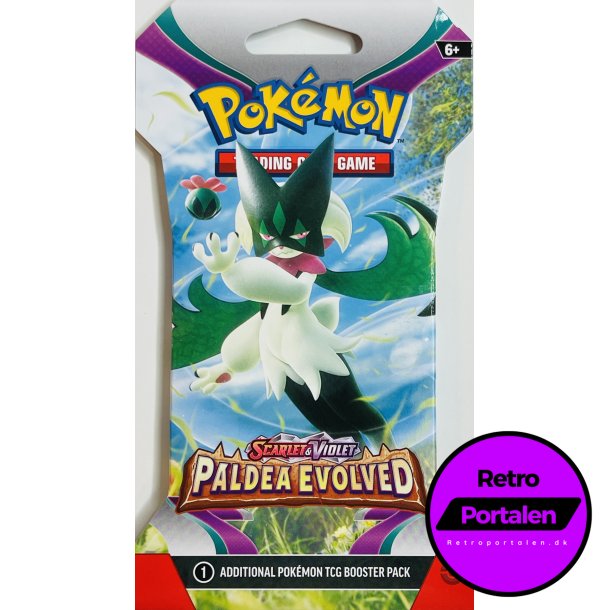 Pokmon Scarlet &amp; Violet: Paldea Evolved Booster Pakke (NY) (Pro: 185-85350)