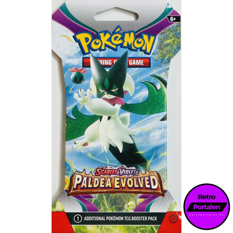Pok�mon Scarlet &amp; Violet: Paldea Evolved Booster Pakke (NY) (Pro: 185-85350)