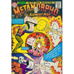 Metamorpho: The Element Man Nr. 1 (1965) (Engelsk) (DC) (Tegneserie)