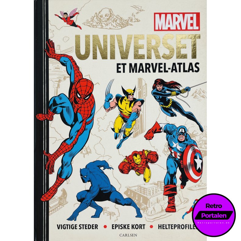 Marvel Universet - Et Marvel-Atlas (NY) (Carlsen)