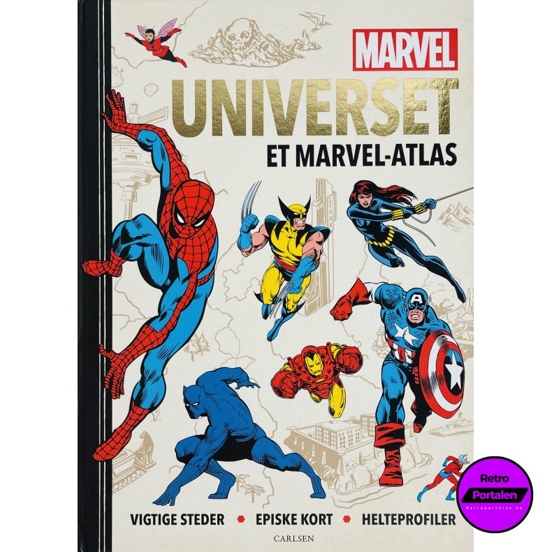 Marvel Universet - Et Marvel-Atlas (NY) (Carlsen)