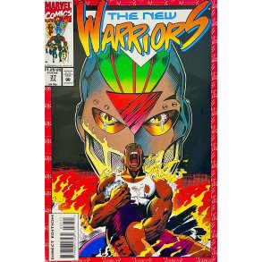 The New Warriors Vol. 1 Nr. 37 (1993) (Engelsk) (Marvel Comics) (Tegneserie)