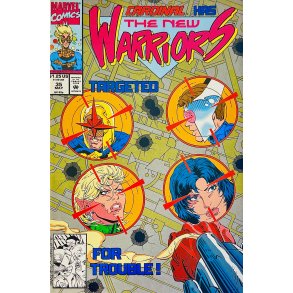 The New Warriors Vol. 1 Nr. 35 (1993) (Engelsk) (Marvel Comics) (Tegneserie)