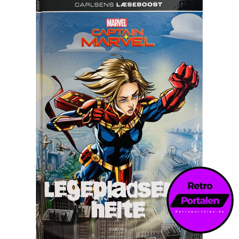 Carlsens L�seboost - Captain Marvel: Legepladsens Helte (NY) (Carlsen)