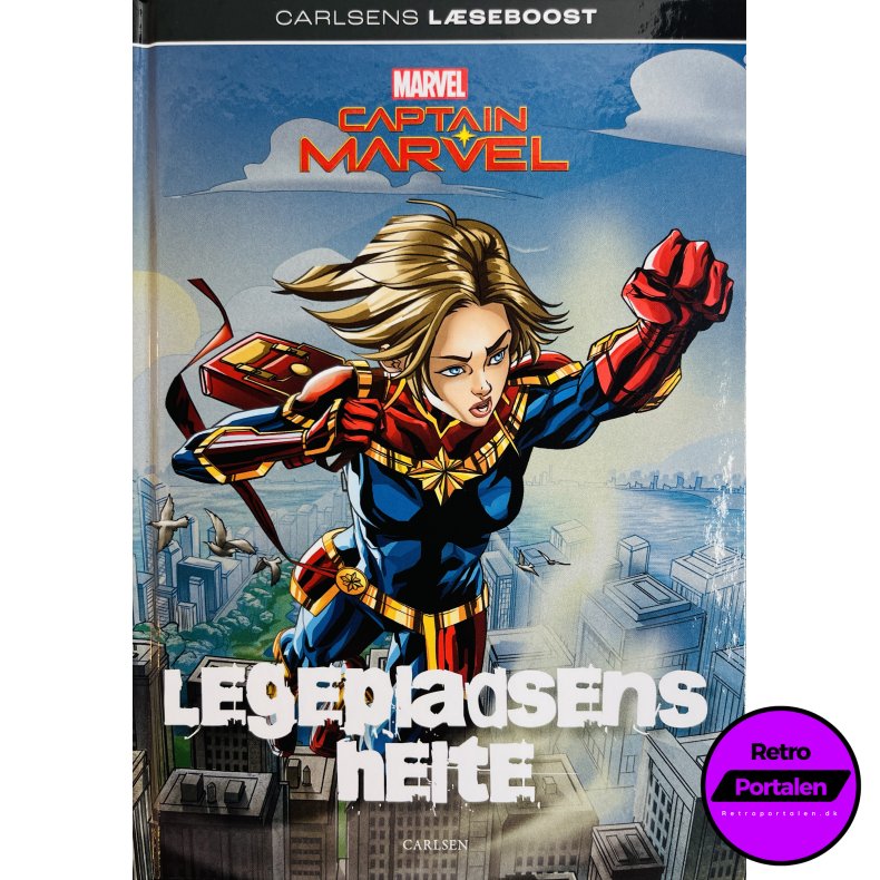 Carlsens Lseboost - Captain Marvel: Legepladsens Helte (NY) (Carlsen)