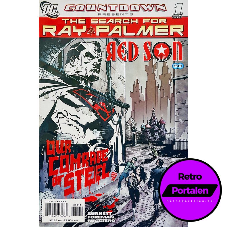 The Search For Ray Palmer: Red Son Nr. 30 (2008) (Engelsk) (DC) (Tegneserie)