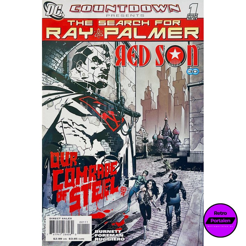 The Search For Ray Palmer: Red Son Nr. 30 (2008) (Engelsk) (DC) (Tegneserie)