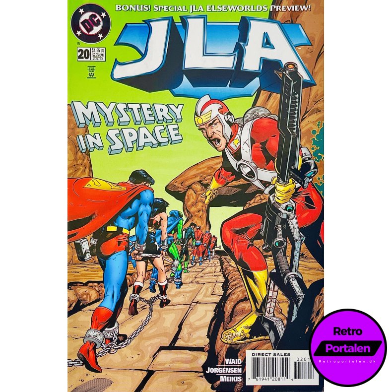 JLA Nr. 20 (1998) (Engelsk) (DC) (Tegneserie)
