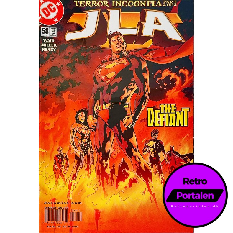 JLA Nr. 58 (2001) (Engelsk) (DC) (Tegneserie)