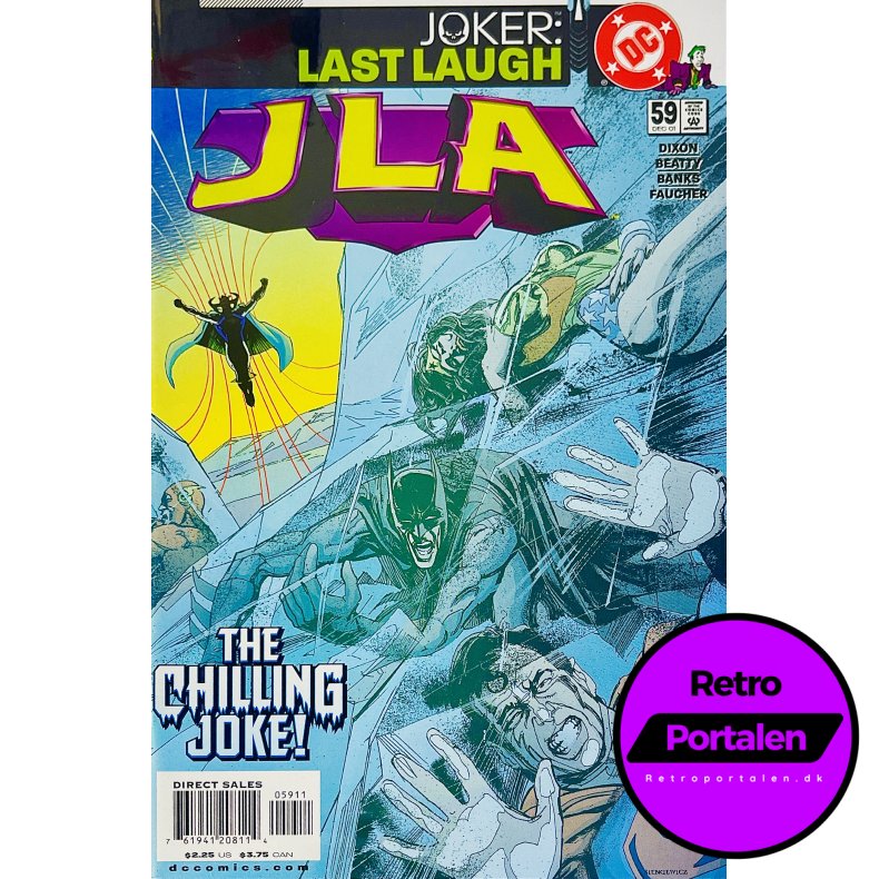 JLA Nr. 59 (2001) (Engelsk) (DC) (Tegneserie)