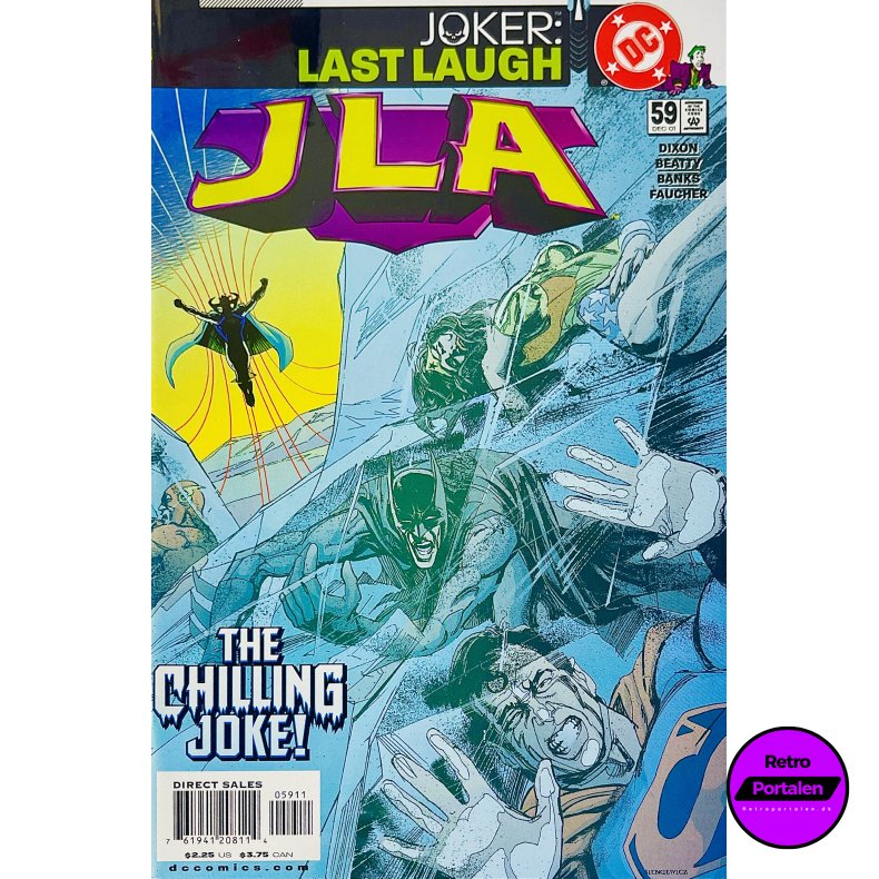 JLA Nr. 59 (2001) (Engelsk) (DC) (Tegneserie)